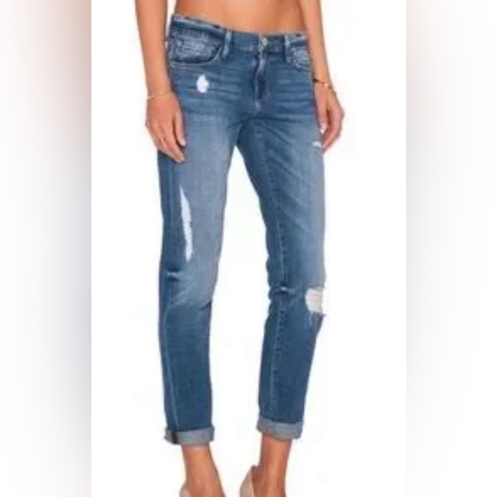 Frame Le Skinny de Jeanne Distressed Women Jeans size 25